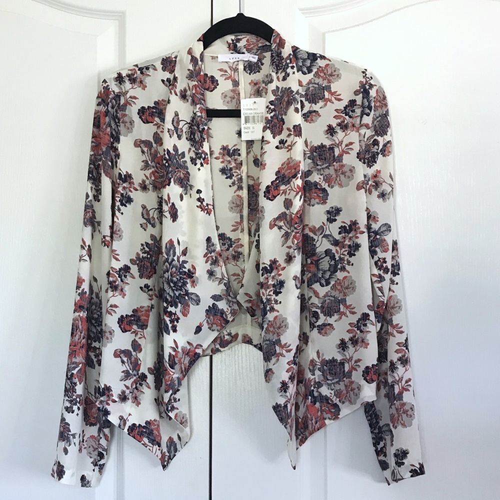 NWT // LUSH - FLOWY CROPPED BLAZER